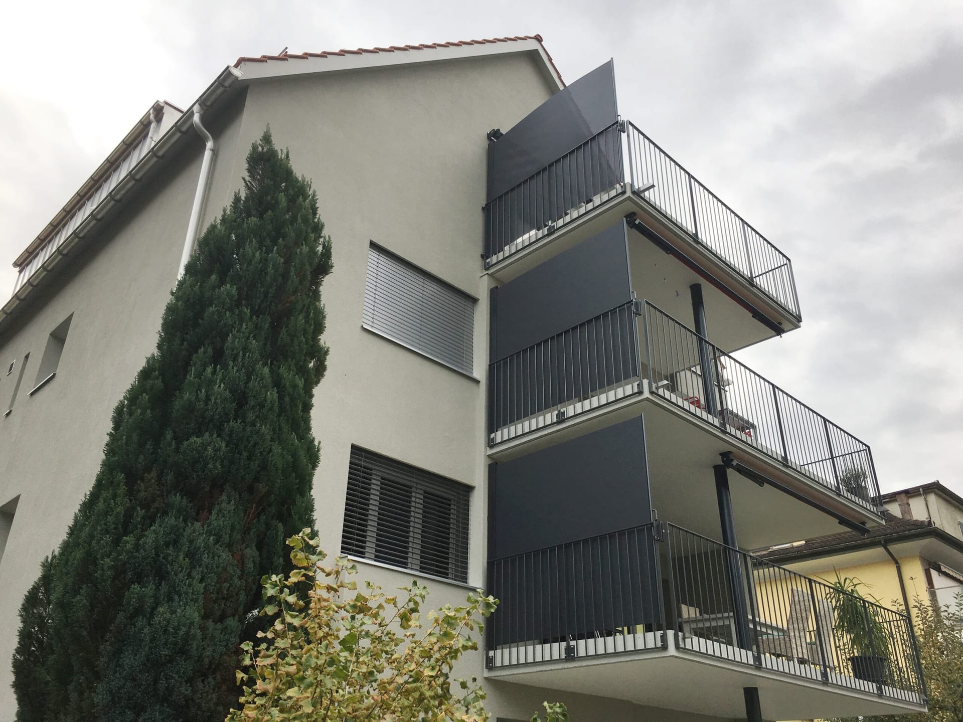 Windschutz blickdicht
